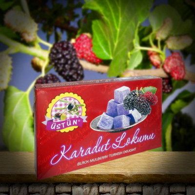 &Uuml;st&uuml;n Karadut Lokumu 300 g