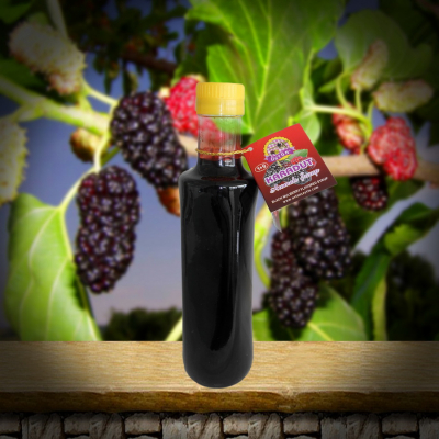 &Uuml;st&uuml;n Karadut Aromalı Şurup 250 ml Cam